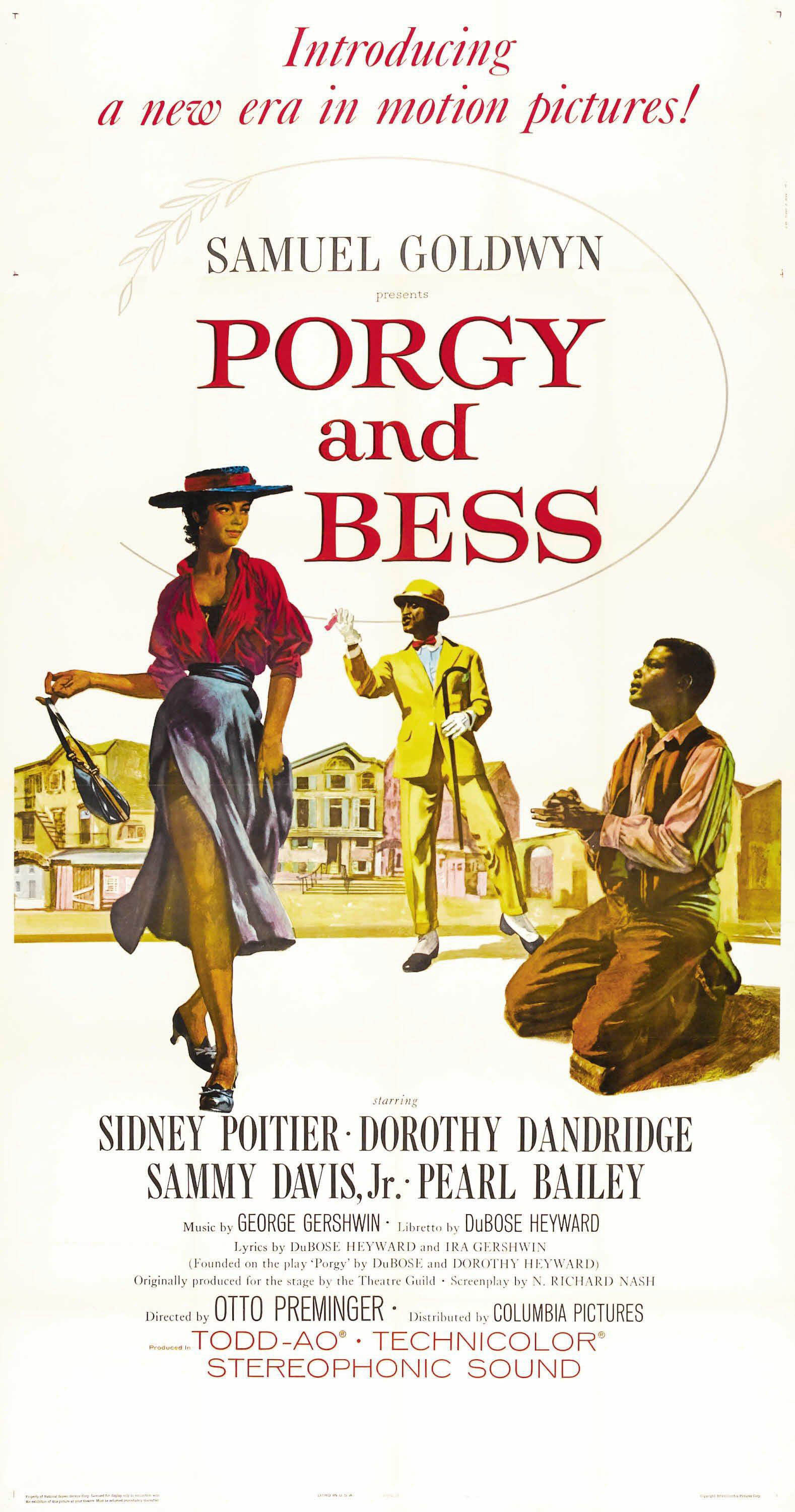 Cartel de la adaptación cinematográfica de 'Porgy and Bess' dirigida por Preminger / COLUMBIA PICTURES