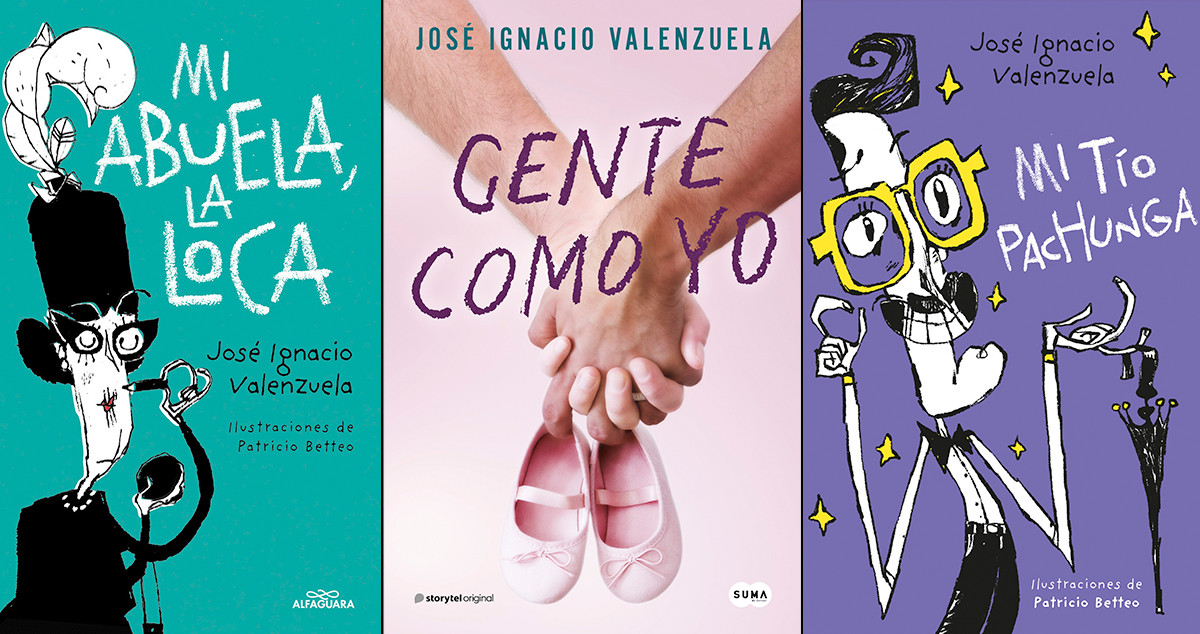 Tres libros de José Ignacio Valenzuela 'Chascas'