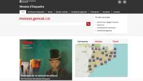 Página web de los Mossos d'Esquadra / GENCAT