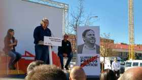 Joan Tardà, durante su discurso en Lleida / @Esquerra_ERC