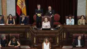 La presidenta del Congreso, Ana Pastor, que ha modificado su currículum entre una legislatura y otra / EFE