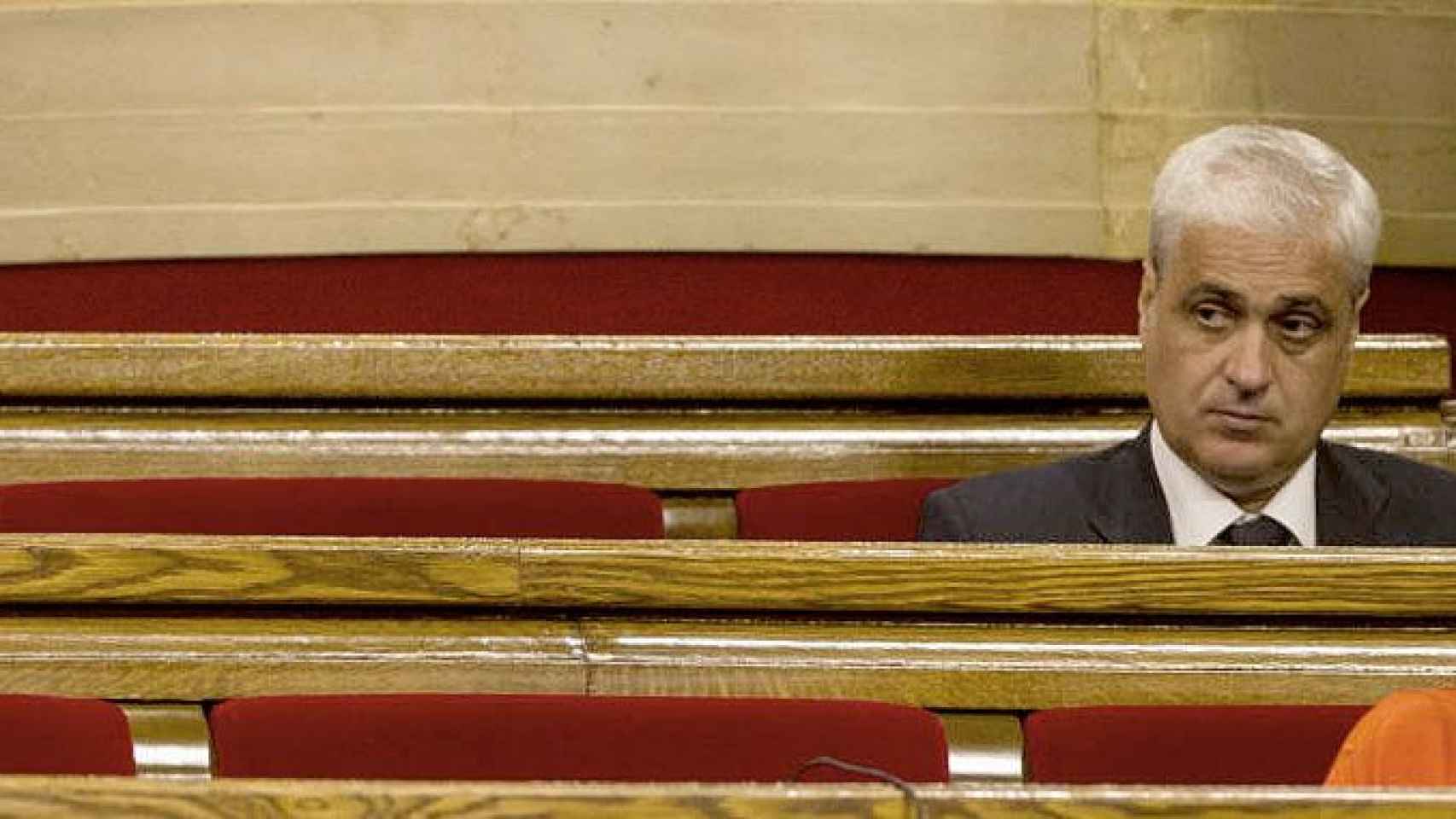 Germà Gordó, actual presidente de Convergents, en una imagen de archivo de la legislatura pasada / EFE