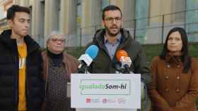 Jordi Cuadras, portavoz de Som-hi, denuncia que el ayuntamiento rechazó la ayuda de la Generalitat para desarrollar un plan de seguridad / Cedida