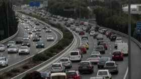 Un atasco de tráfico en una carretera de Baleares / CG