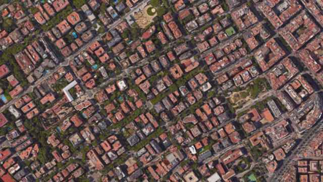 Imagen aérea del distrito de Sarrià-Sant Gervasi / CG