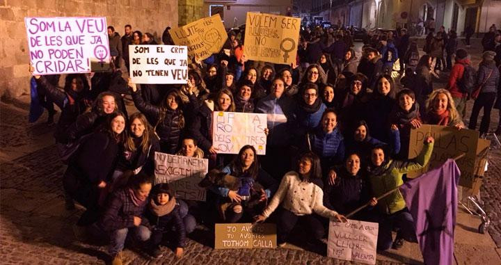 Manifestación del 8M por el derecho al aborto en Andorra / STOP VIOLENCIES