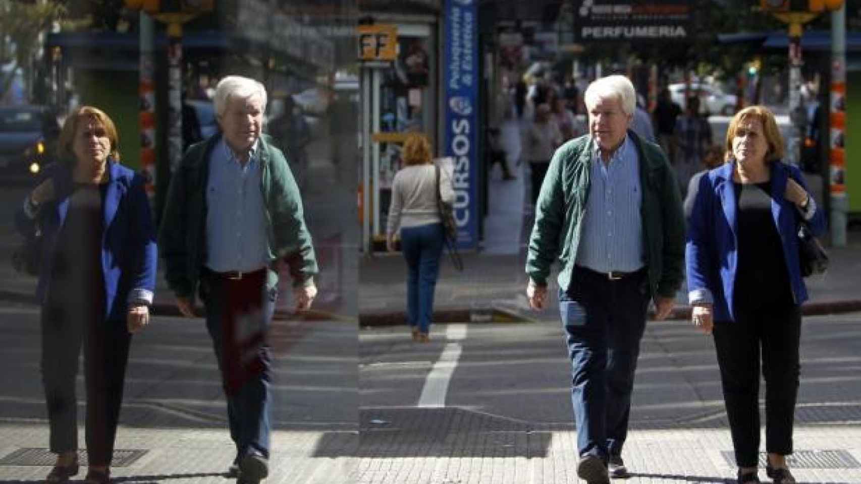 Una imagen de archivo de dos pensionistas, los que cobran pensiones / EFE