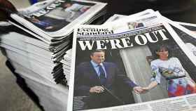 Portada del 'London Evening Standard' recogiendo el triunfo de los partidarios del 'Brexit' en el referéndum del 23 de junio de 2016.