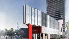 Imagen de cómo será el nuevo centro de fotografía de la Fundación Mapfre en Barcelona