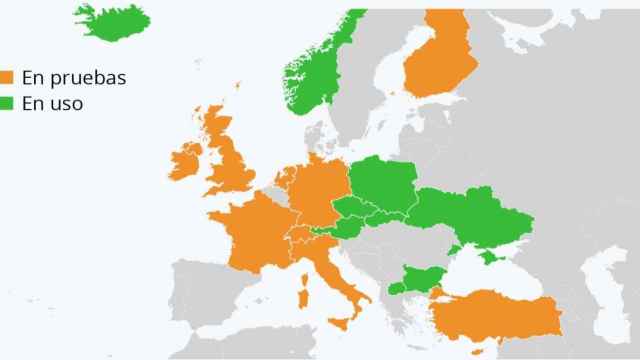 Mapa apps de rastreo de Statista