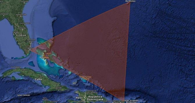 Triángulo de las Bermudas, vista aérea / TWITTER