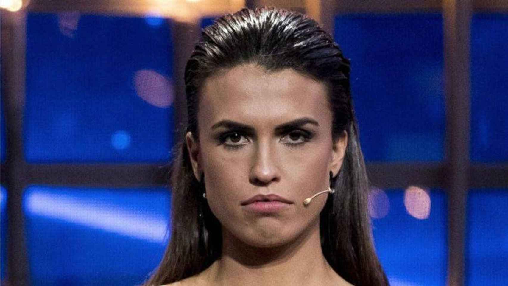 Sofía Suescún con cara de enfado / MEDIASET