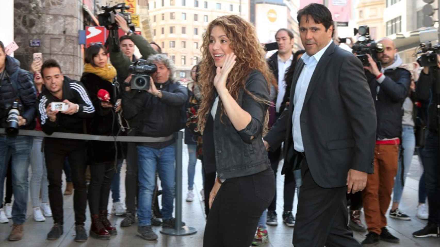 Shakira, en Madrid, para declarar ante la justicia