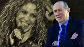 El economista José María Gay de Liébana y la cantante Shakira / FOTOMONTAJE DE CULEMANÍA