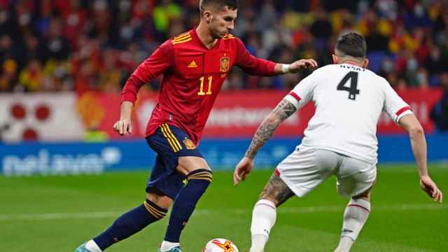 Ferran Torres lidera a la Roja en su victoria frente a Albania / Sefútbol