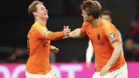 Una foto de Matthijs De Ligt y Frenkie De Jong durante un partido con Holanda / Instagram