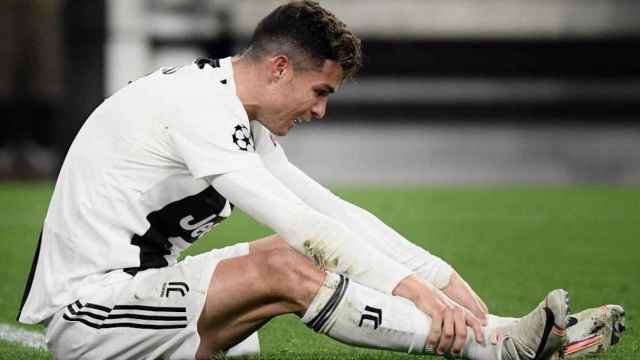 Una foto de Cristiano Ronaldo tras la eliminación de la Juventus en Champions Leagu / Twitter