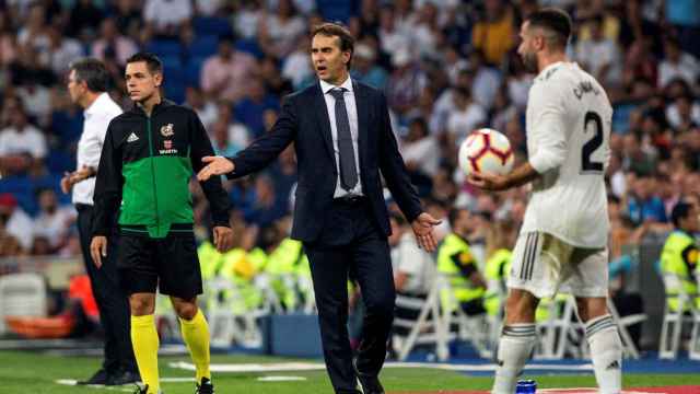 Julen Lopetegui ha recibido un ultimátum de uno de sus jugadores / EFE