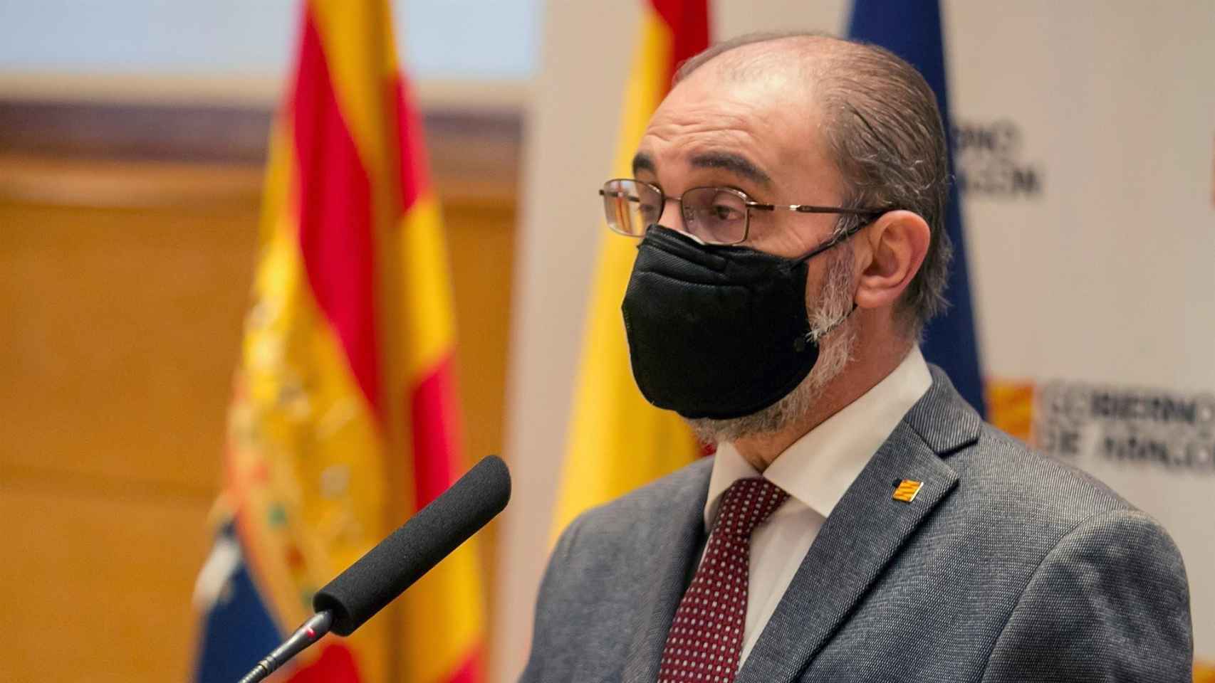 El presidente de Aragón, Javier Lambán, en una imagen de archivo / EFE - Javier Cebollada
