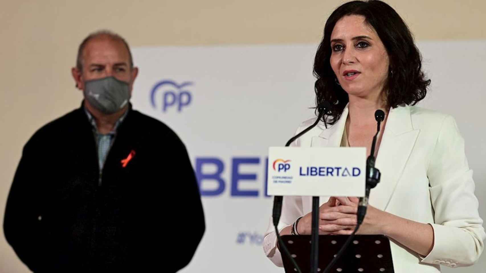 Isabel Díaz Ayuso, candidata del PP a la Comunidad de Madrid / EFE