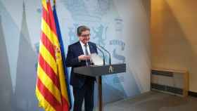 Enric Millo, el delegado del Gobierno en Cataluña, en rueda de prensa / EP