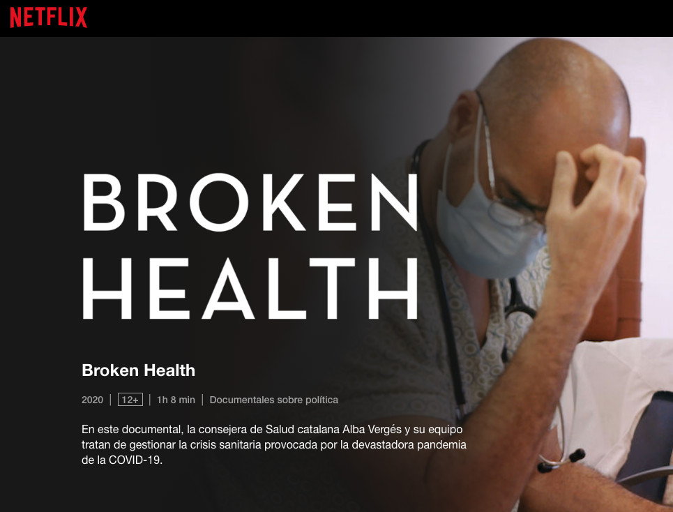 Documental de Netflix sobre la gestión de la pandemia por Alba Vergés / NETFLIX