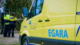Imagen de una ambulancia de Egara, la transportista catalana / Cedida