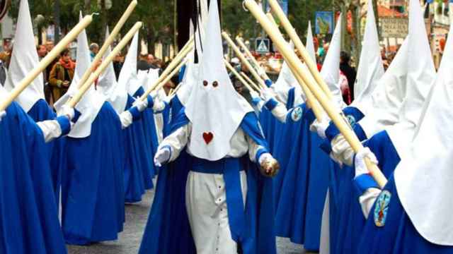 Una procesión de Semana Santa en Cataluña / EFE