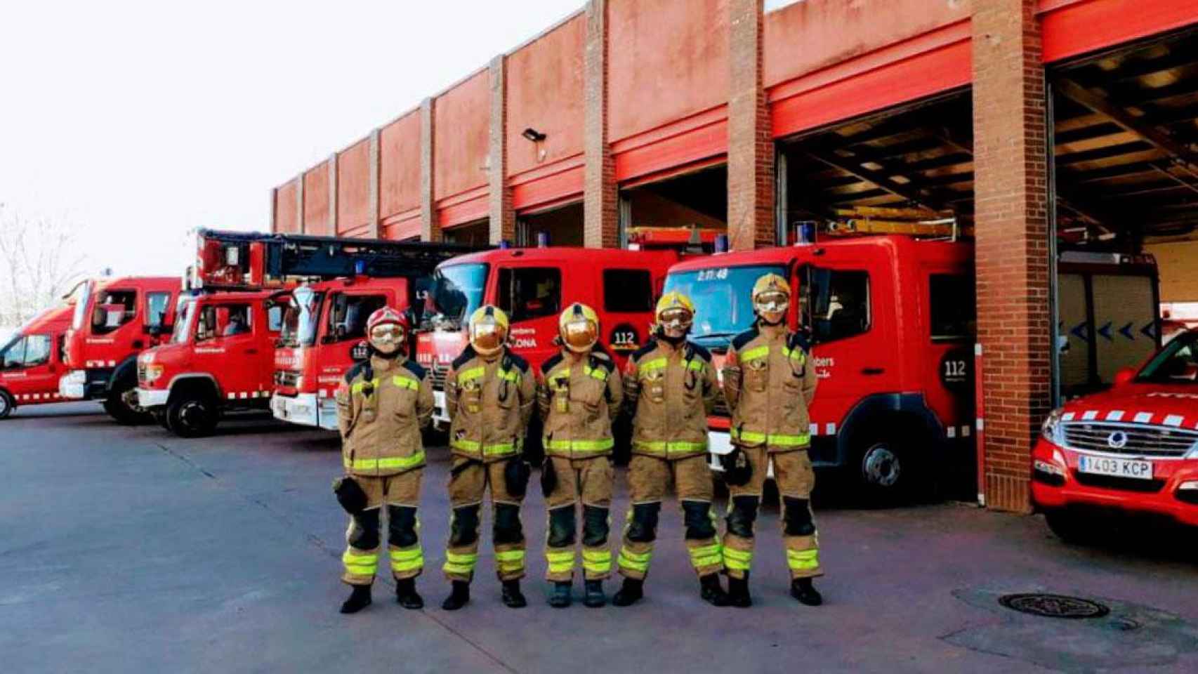 Equipo de bomberos de Girona / BOMBERS