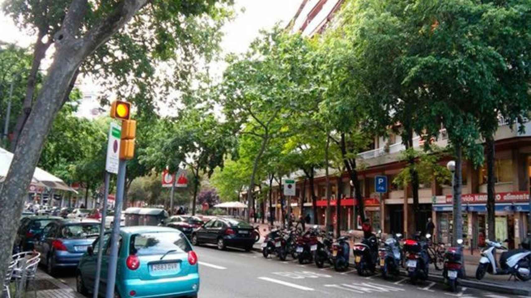 Imagen de la Avenida Mistral de Barcelona / CG