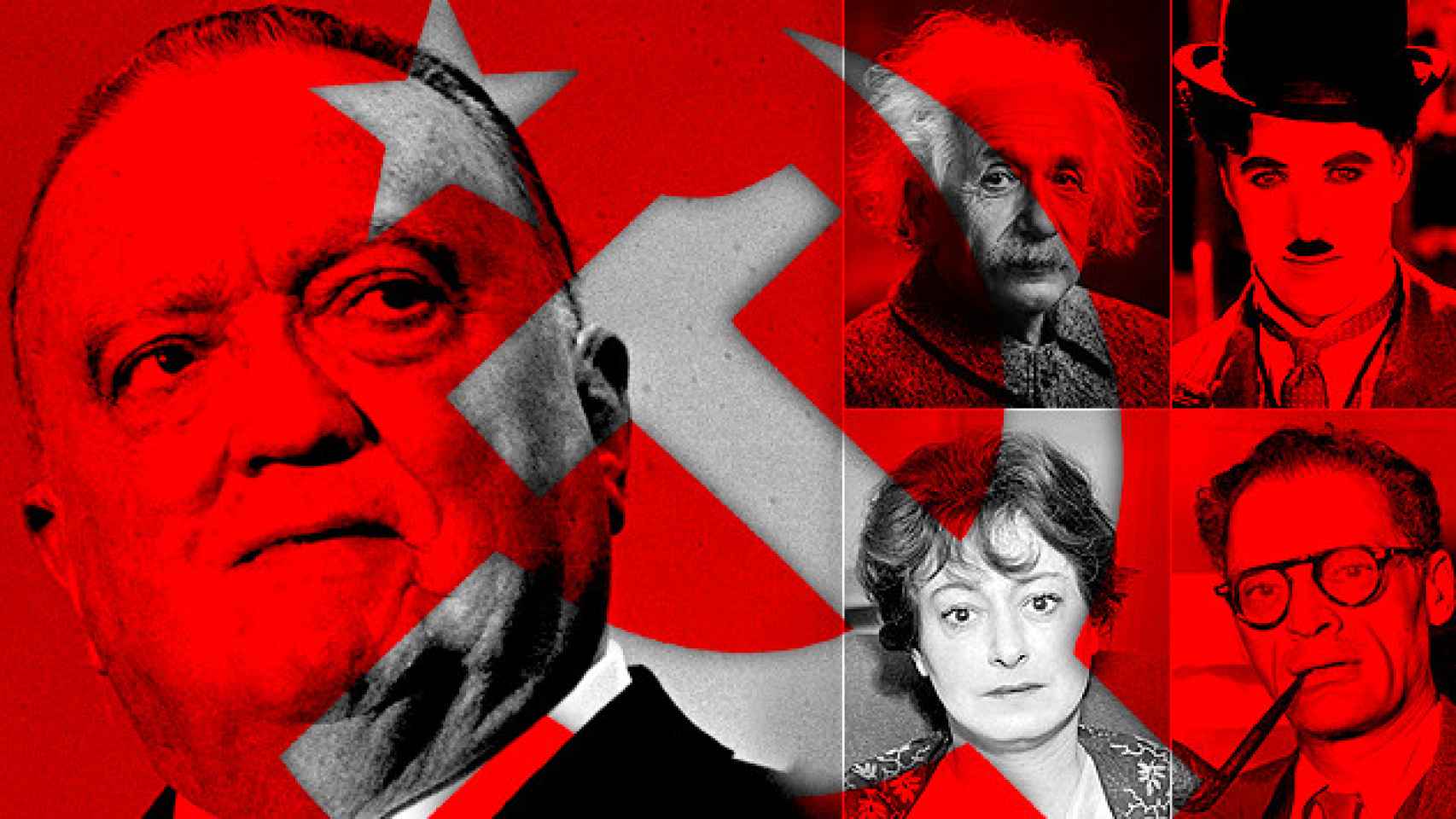 Edgar Hoover, Albert Einstein, Charles Chaplin, Dorothy Parker y Arthur Miller fueron perseguidos por ser considerados comunistas.