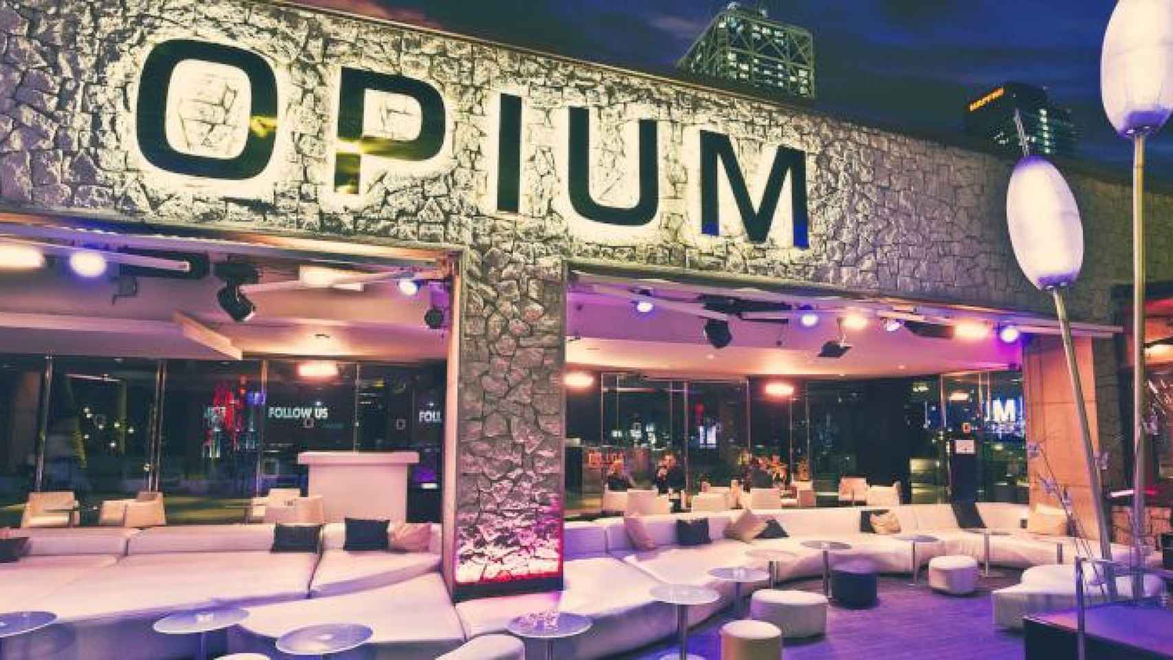Imagen de Opium Barcelona, una de las discotecas que quería cerrar Ada Colau en Barcelona / CG