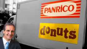 Daniel Servitje, director general del Grupo Bimbo, junto a un camión de reparto de Panrico / CG