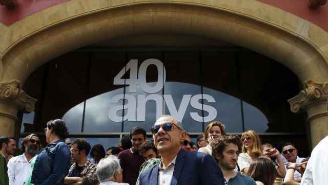 Lluís Pasqual en la presentación del programa conmemorativo del 40º aniversario del Teatre Lliure / EFE