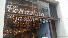 La entrada del restaurante Bellavista del jardín del norte en la calle Enric Granados de Barcelona / CG