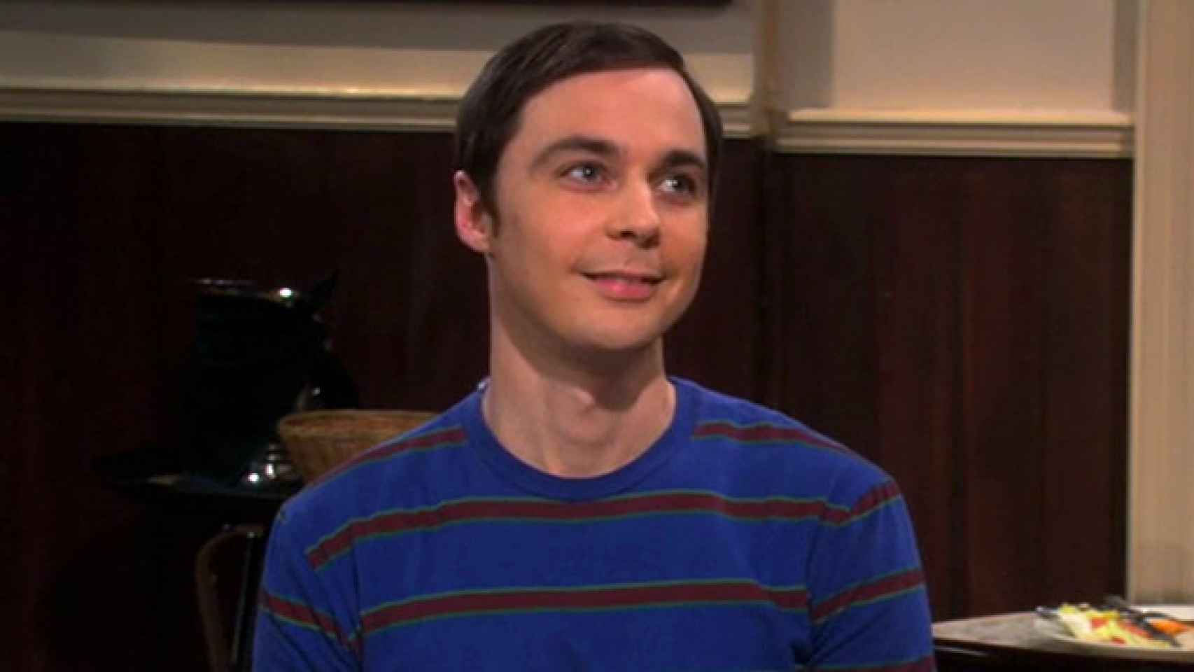 Jim Parsons como Sheldon Cooper en 'The Big Bang Theory'