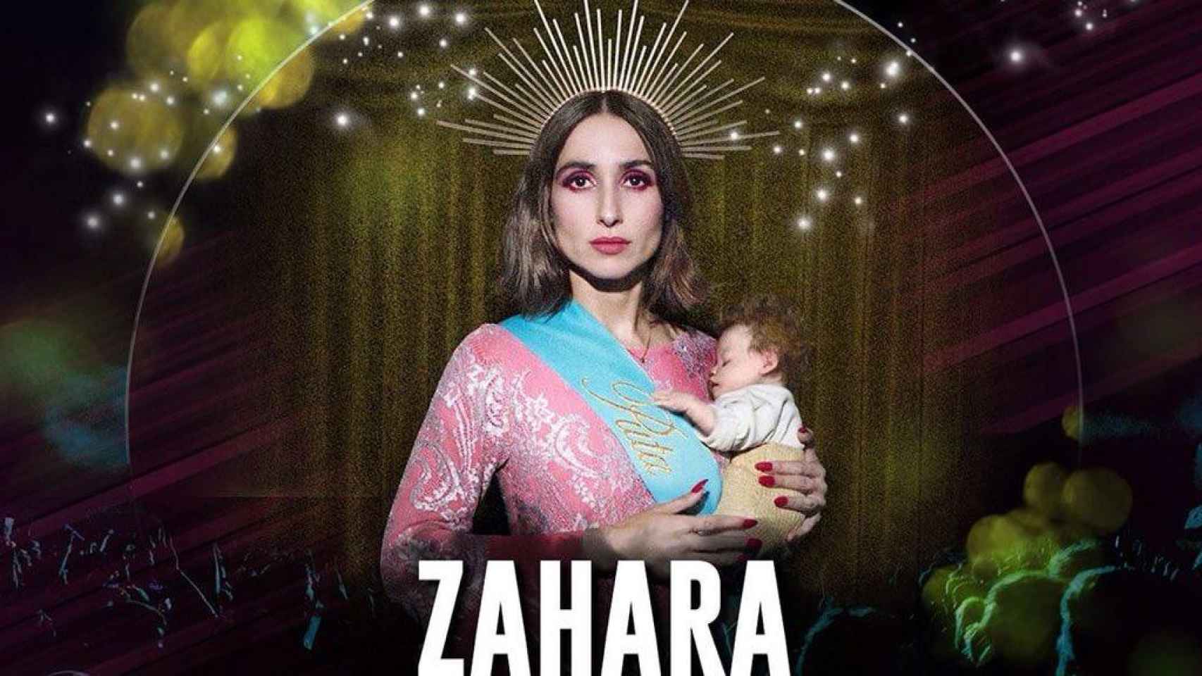 Poster del concierto de Zahara / REDES