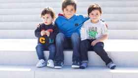Thiago, Mateo y Ciro Messi, los hijos de Leo Messi y Antonella Roccuzzo / INSTAGRAM