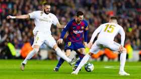 Messi, contra Benzema en un clásico | EFE