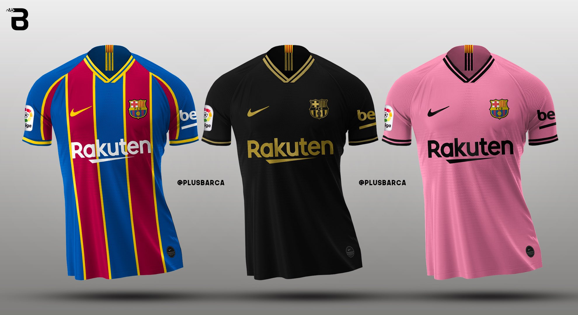 Estas serían las equipaciones del Barça para la temporada 2020-2021 | @plusBarça