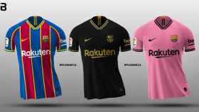 Estas serían las equipaciones del Barça para la temporada 2020-2021 | @plusBarça