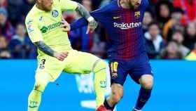 Messi en un Barça-Getafe / EFE