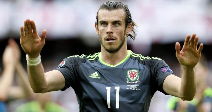 Gareth Bale con la selección de Gales/ EFE