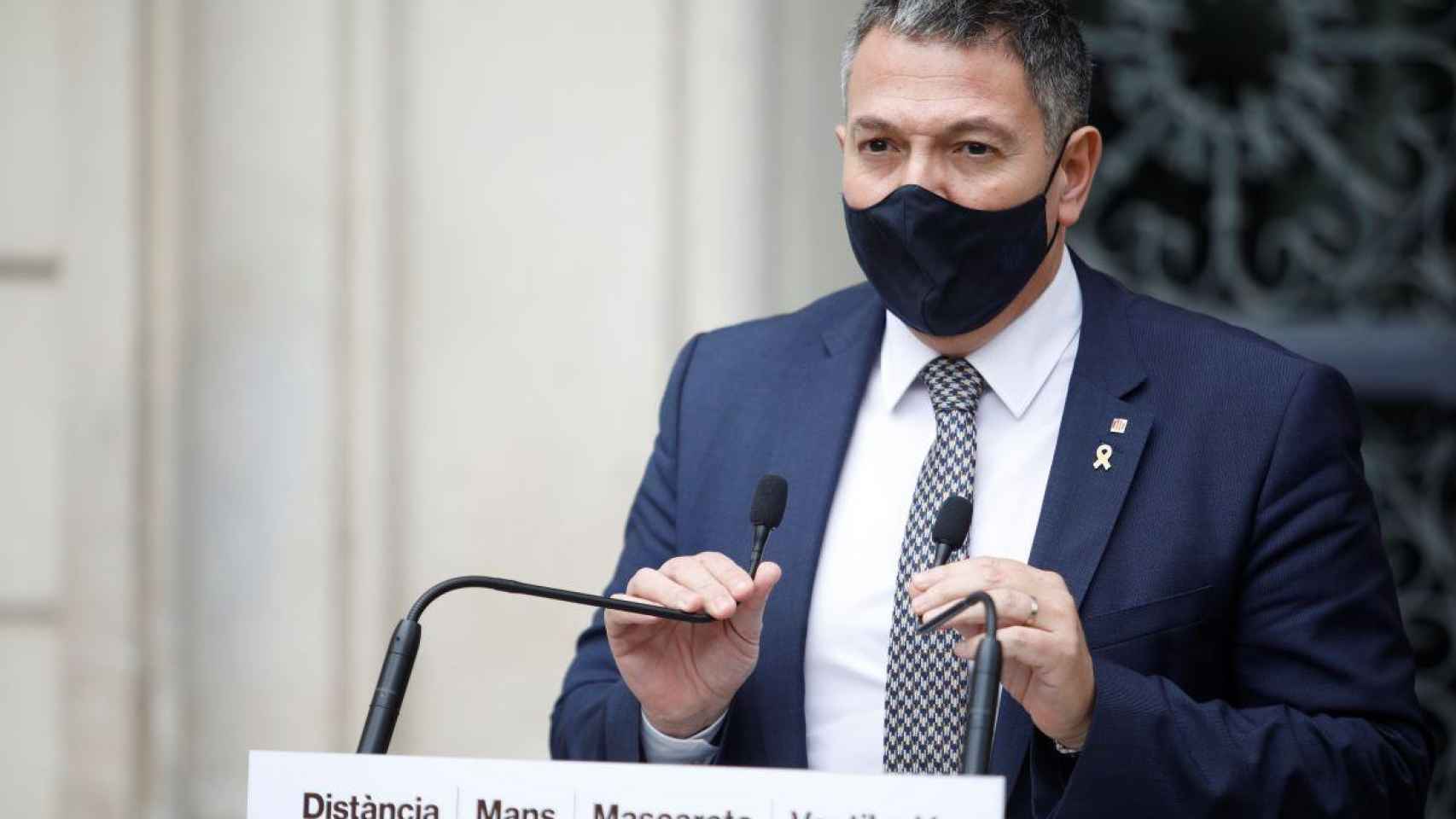Miquel Sàmper, 'conseller' de Interior del Govern de Cataluña / EP
