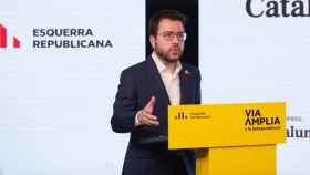 El presidente de la Govern en funciones y candidato de ERC, Pere Aragonès / EUROPA PRESS - DAVID ZORRAKINO