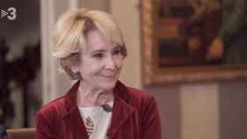 La expresidenta de la Comunidad de Madrid Esperanza Aguirre en el 'Preguntes Freqüents' de TV3 / TV3