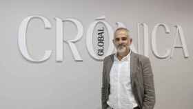 Carlos Carrizosa en la redacción de Crónica Global / CG