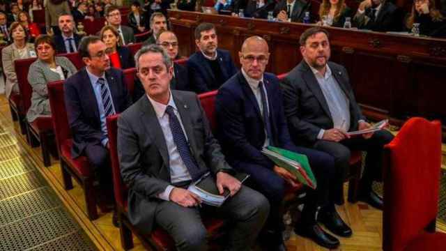 Los políticos que están siendo juzgados en el Tribunal Supremo y a quien Fiscalía se opone a dejar en libertad / EFE