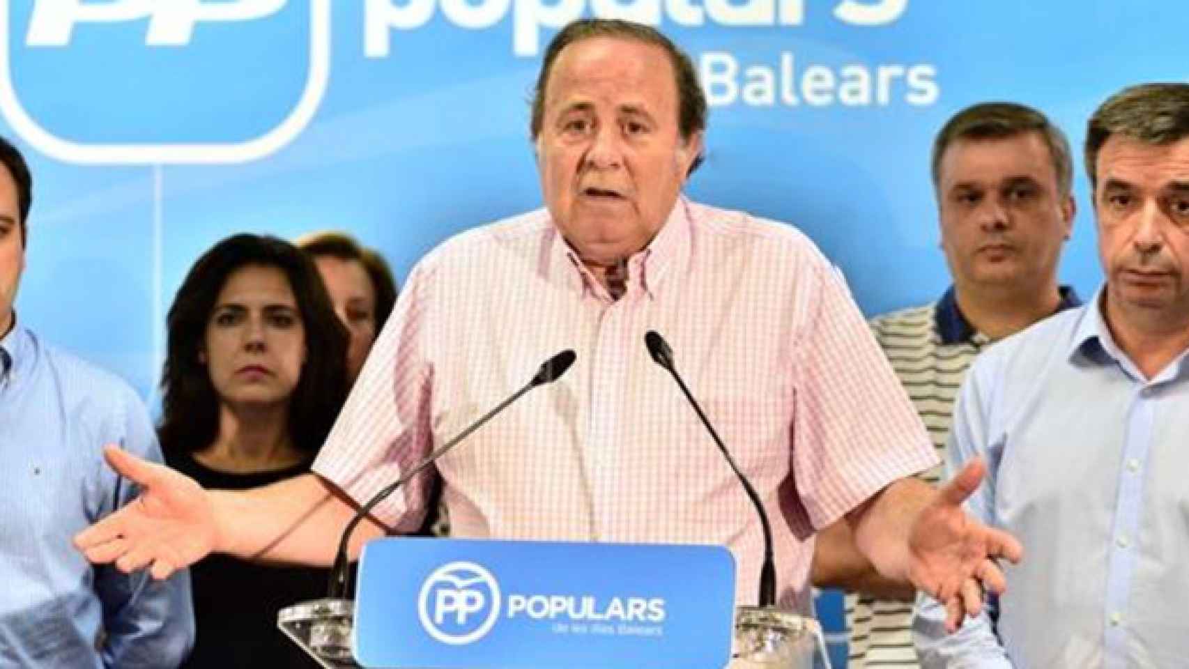 El exdelegado del Gobierno en Baleares y expresidente del PP de Palma José María Rodríguez