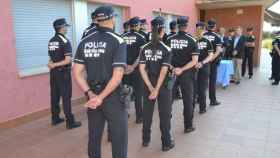 Agentes de la Guardia Urbana de Badalona, en una imagen de archivo / AYUNTAMIENTO DE BADALONA